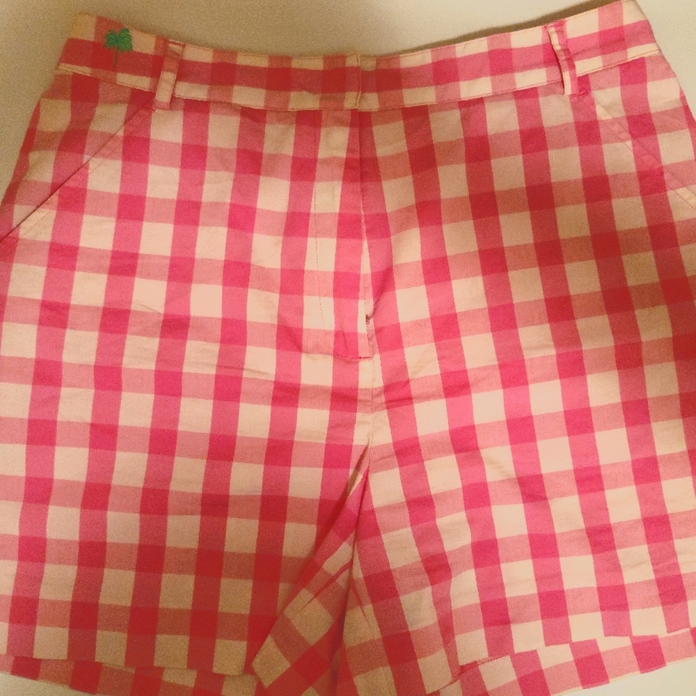 Lilly Pullitzer gingham shorts